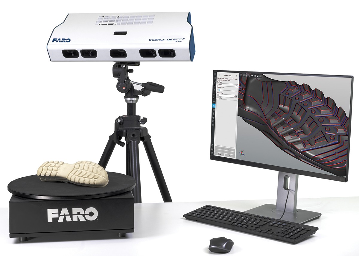Un scanner 3D à lumière structurée pour les pros de la conception industrielle Faro