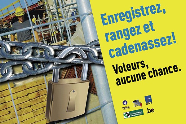 vols sur chantiers