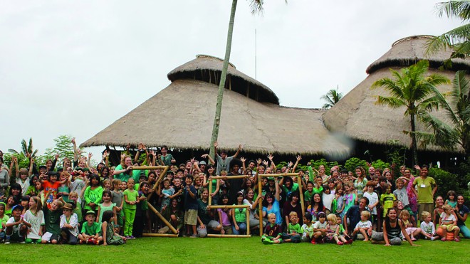 Bâtiments durables - Bamboo School, Indonésie