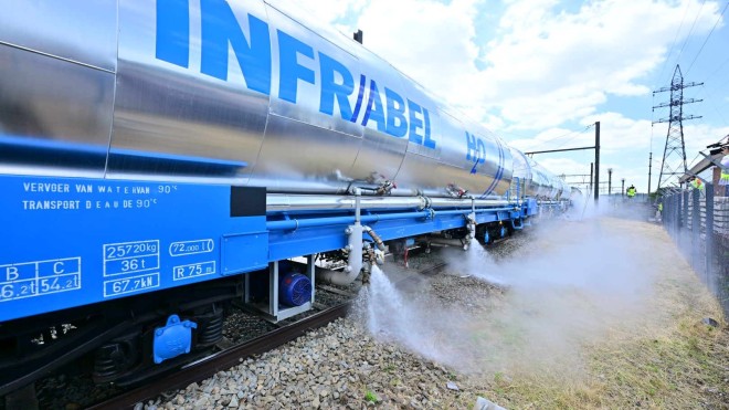 Infrabel train à eau 1