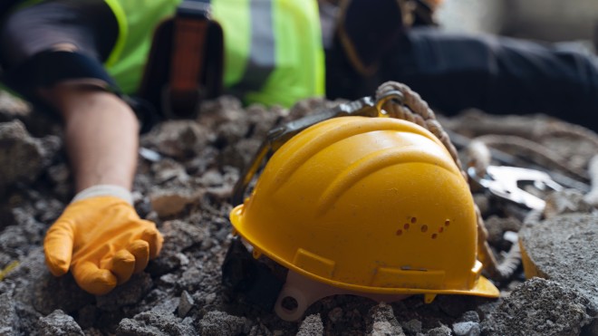 Le nombre d’accidents de travail dans la construction a baissé au niveau d’avant