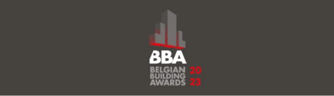 17 nominés en finale des Belgian Building Awards 2023