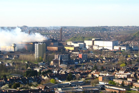 Charleroi vise 40% d'émissions de gaz 